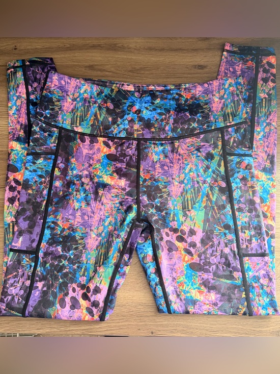 Constantly Varied Gear Pants - Constantly Varied Gear CVG Hurricane Squat Proof Workout Leggings Pockets Medium